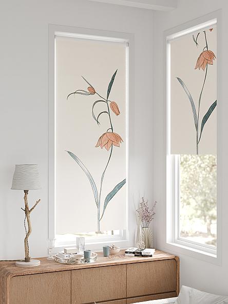 Рулонная штора для кухни для детской Легроса - 237 - ширина 68 см