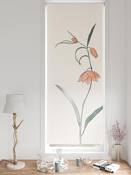 Рулонная штора для кухни для детской Легроса - 237 - ширина 68 см - фото 3