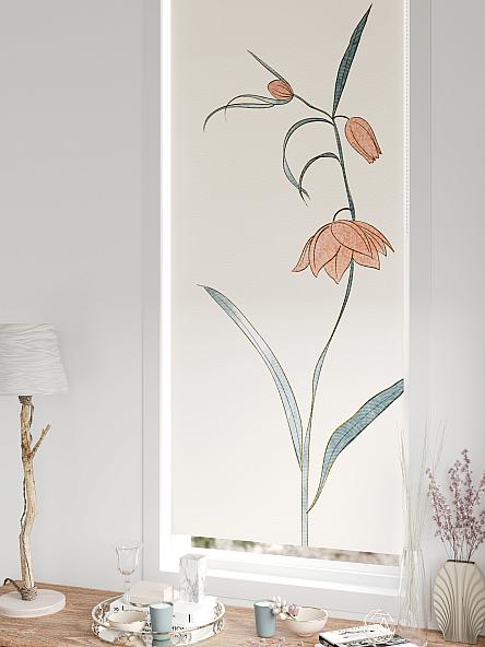 Рулонная штора для кухни для детской Легроса - 237 - ширина 68 см - фото 5