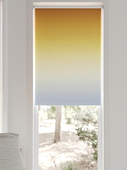 Рулонная штора для кухни для детской Легроса - 239 - ширина 68 см - фото 6