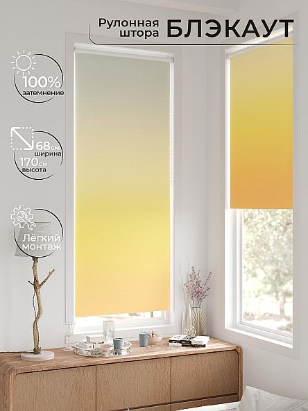 Рулонная штора для кухни для детской Легроса - 240 - ширина 68 см - фото 2