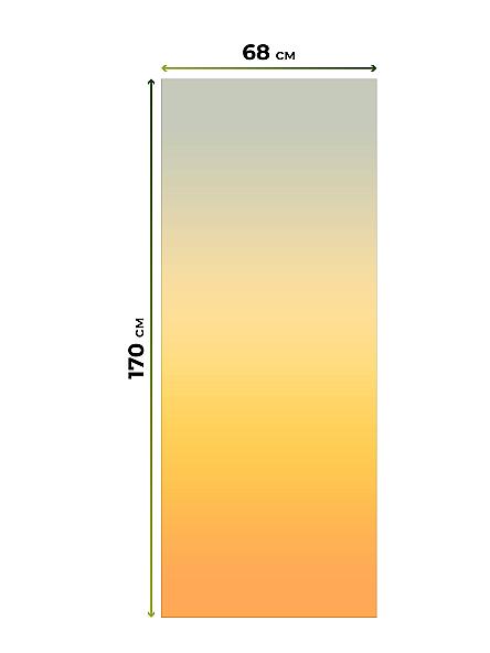 Рулонная штора для кухни для детской Легроса - 240 - ширина 68 см - фото 7