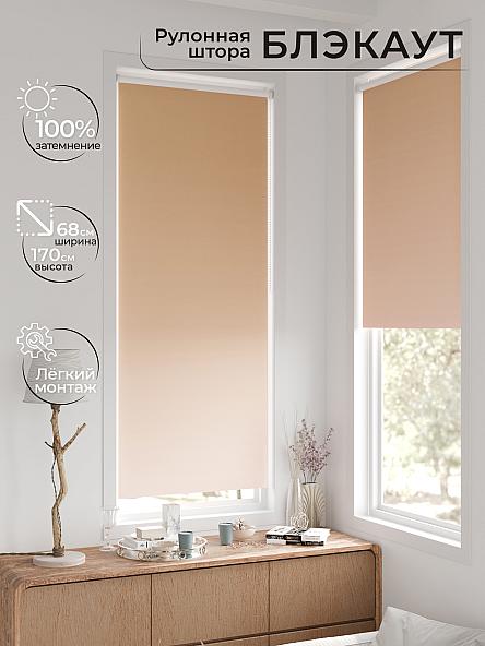 Рулонная штора для кухни для детской Легроса - 246 - ширина 68 см - фото 2