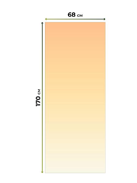 Рулонная штора для кухни для детской Легроса - 250 - ширина 68 см - фото 7