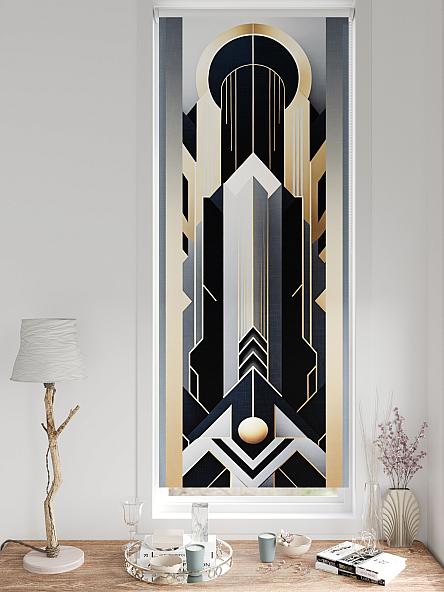 Рулонная штора для кухни для детской Легроса - 255 - ширина 68 см - фото 3