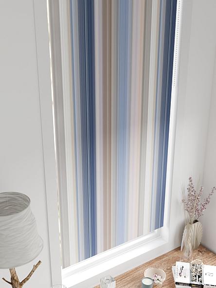 Рулонная штора для кухни для детской Легроса - 257 - ширина 68 см - фото 4