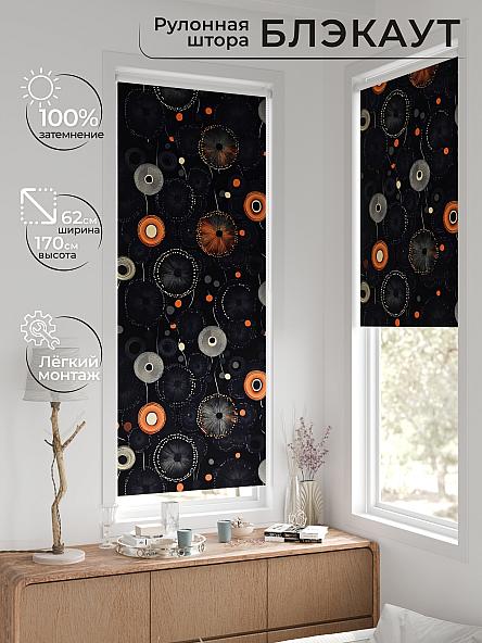 Рулонная штора для кухни для детской Фиреда - 281 - ширина 62 см - фото 2