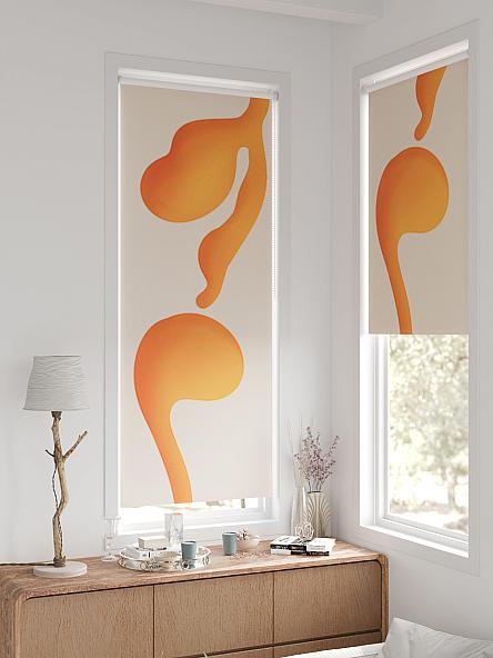 Рулонная штора для кухни для детской Фиреда - 295 - ширина 62 см