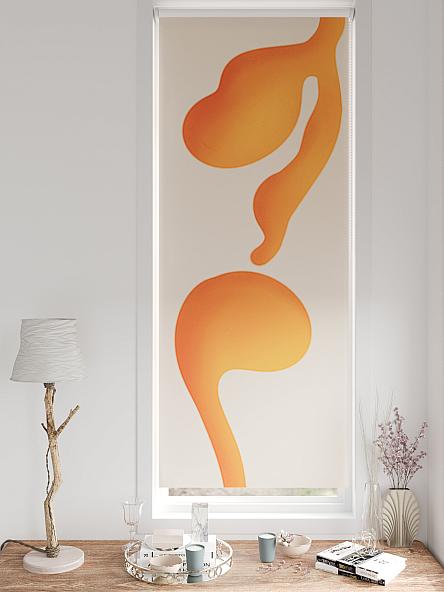 Рулонная штора для кухни для детской Фиреда - 295 - ширина 62 см - фото 3