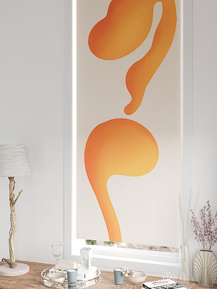 Рулонная штора для кухни для детской Фиреда - 295 - ширина 62 см - фото 5