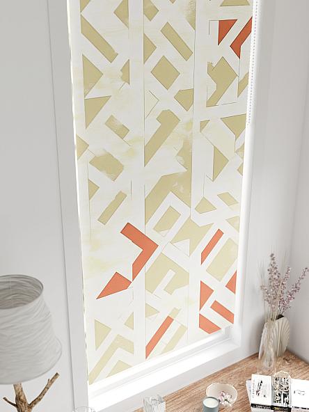 Рулонная штора для кухни для детской Фиреда - 300 - ширина 62 см - фото 4