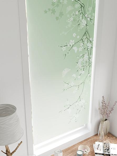 Рулонная штора для кухни для детской Легроса - 261 - ширина 68 см - фото 4