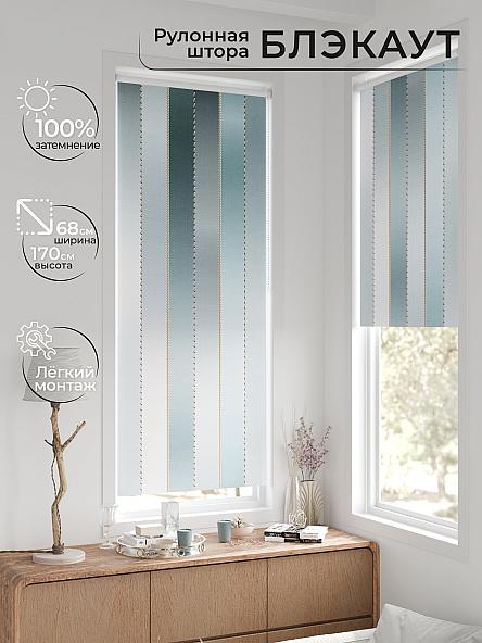 Рулонная штора для кухни для детской Легроса - 262 - ширина 68 см - фото 2