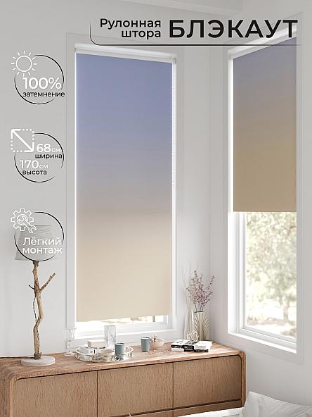 Рулонная штора для кухни для детской Легроса - 264 - ширина 68 см - фото 2