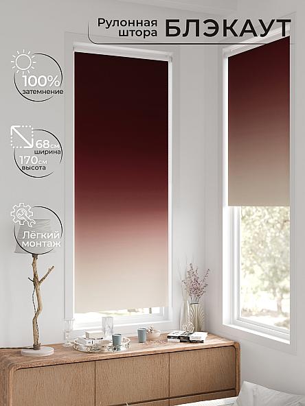 Рулонная штора для кухни для детской Легроса - 268 - ширина 68 см - фото 2