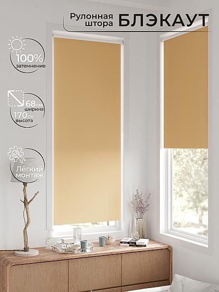 Рулонная штора для кухни для детской Легроса - 272 - ширина 68 см - фото 2