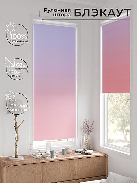 Рулонная штора для кухни для детской Легроса - 276 - ширина 68 см - фото 2