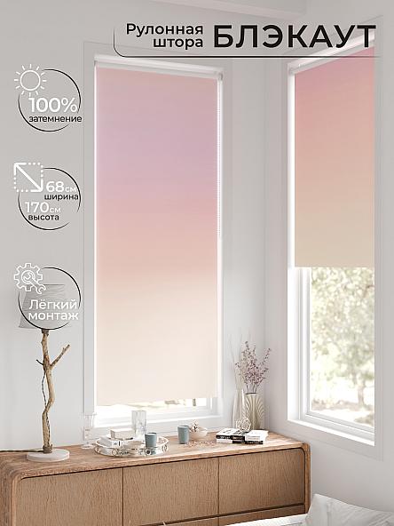 Рулонная штора для кухни для детской Легроса - 279 - ширина 68 см - фото 2