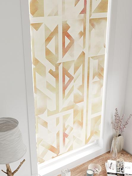 Рулонная штора для кухни для детской Легроса - 293 - ширина 68 см - фото 4