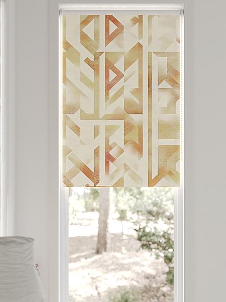 Рулонная штора для кухни для детской Легроса - 293 - ширина 68 см - фото 6