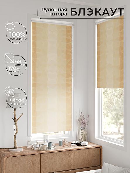 Рулонная штора для кухни для детской Легроса - 296 - ширина 68 см - фото 2