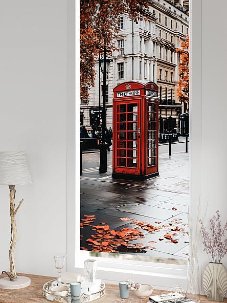 Рулонная штора для кухни для детской Легроса - 297 - ширина 68 см - фото 5