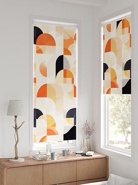 Рулонная штора для кухни для детской Легроса - 298 - ширина 68 см