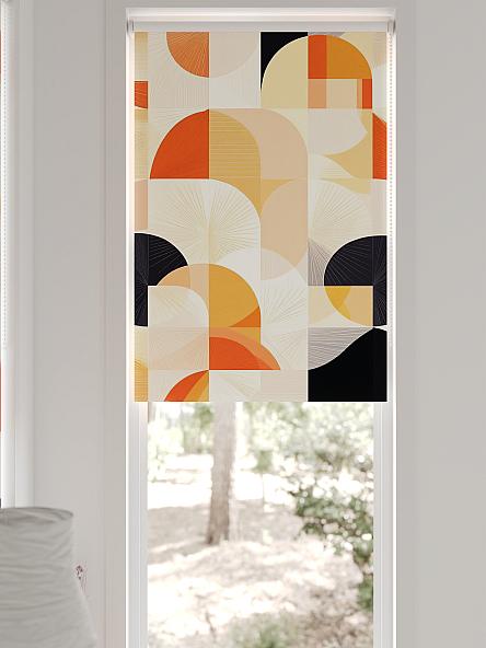 Рулонная штора для кухни для детской Легроса - 298 - ширина 68 см - фото 6