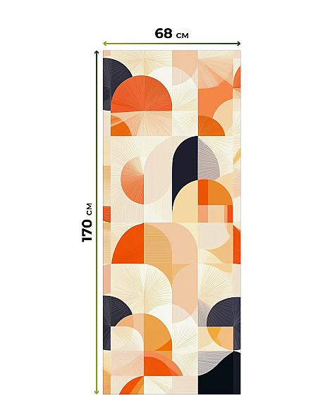 Рулонная штора для кухни для детской Легроса - 298 - ширина 68 см - фото 7