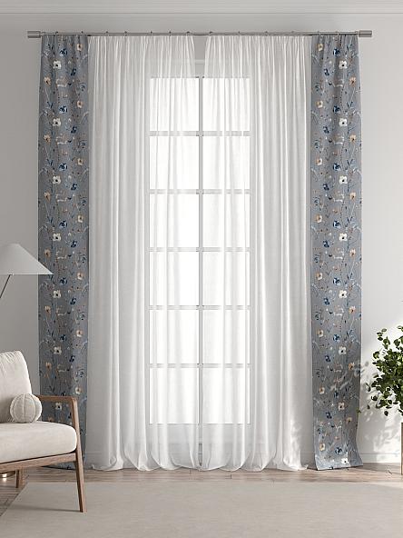 Тюль с декоративными подхватами Лабрист - 341 - фото 7