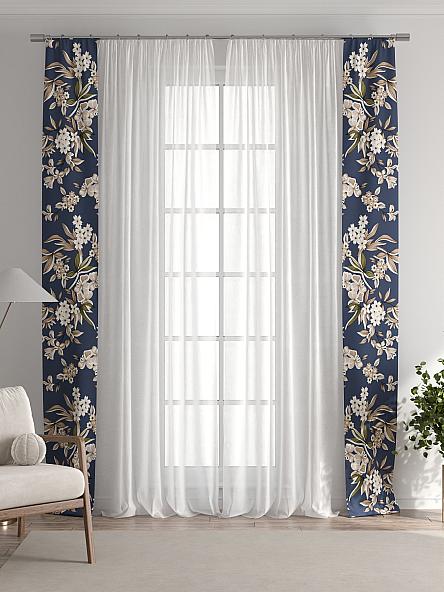 Тюль с декоративными подхватами Лабрист - 342 - фото 7