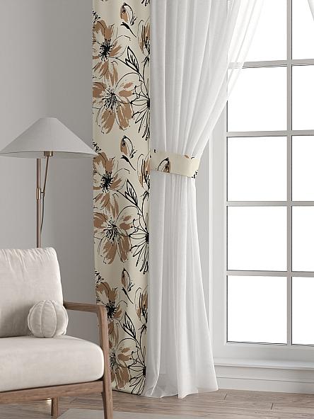 Тюль с декоративными подхватами Лабрист - 343 - фото 6