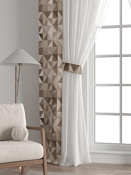 Тюль с декоративными подхватами Лабрист - 345 - фото 6