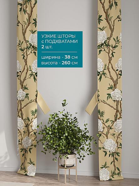 Тюль с декоративными подхватами Лабрист - 346 - фото 2