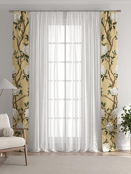 Тюль с декоративными подхватами Лабрист - 346 - фото 7