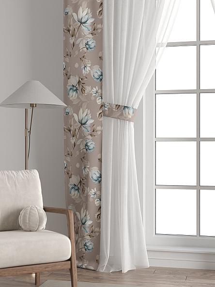 Тюль с декоративными подхватами Лабрист - 351 - фото 6