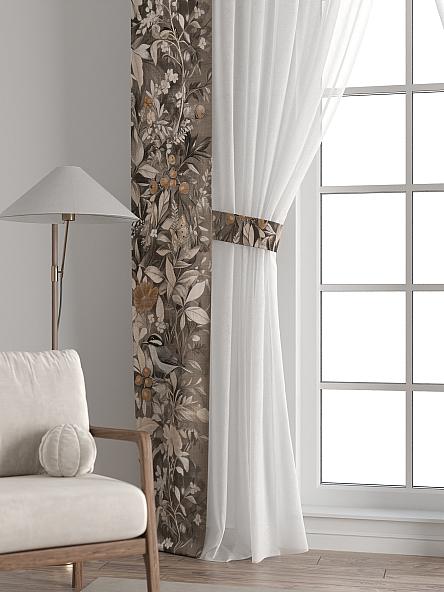 Тюль с декоративными подхватами Лабрист - 352 - фото 6