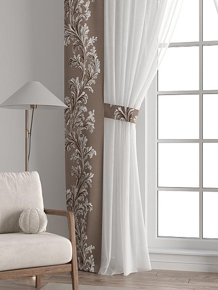 Тюль с декоративными подхватами Лабрист - 353 - фото 6