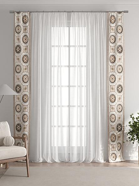 Тюль с декоративными подхватами Лабрист - 355 - фото 7