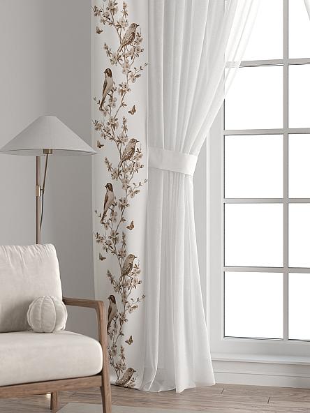 Тюль с декоративными подхватами Лабрист - 357 - фото 6