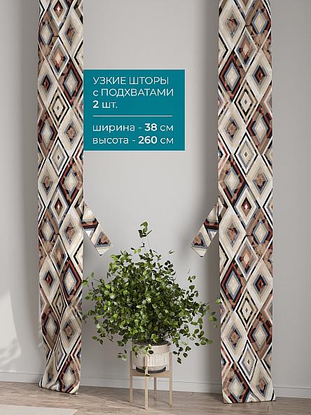 Тюль с декоративными подхватами Лабрист - 361 - фото 2