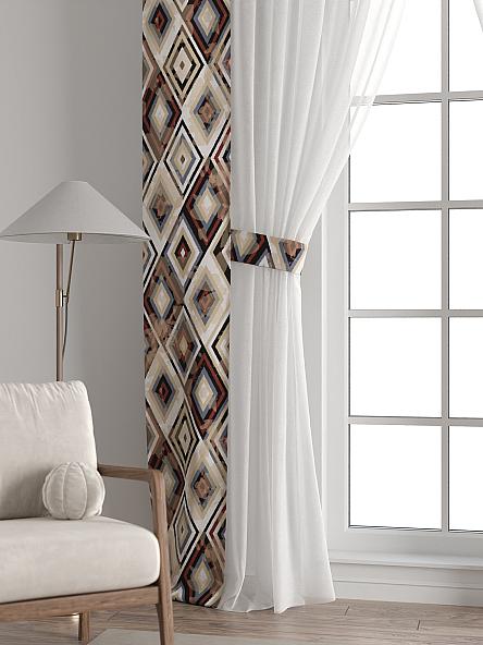 Тюль с декоративными подхватами Лабрист - 361 - фото 6