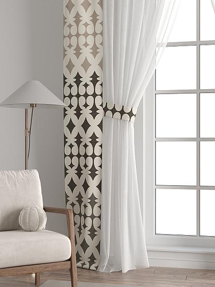 Тюль с декоративными подхватами Лабрист - 364 - фото 6