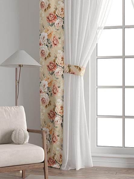 Тюль с декоративными подхватами Лабрист - 370 - фото 6