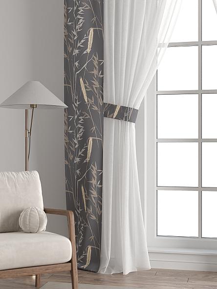 Тюль с декоративными подхватами Лабрист - 378 - фото 6