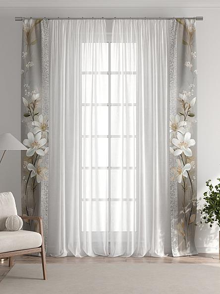 Тюль с декоративными подхватами Лабрист - 382 - фото 7