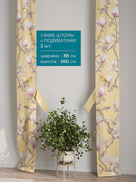 Тюль с декоративными подхватами Лабрист - 383 - фото 2