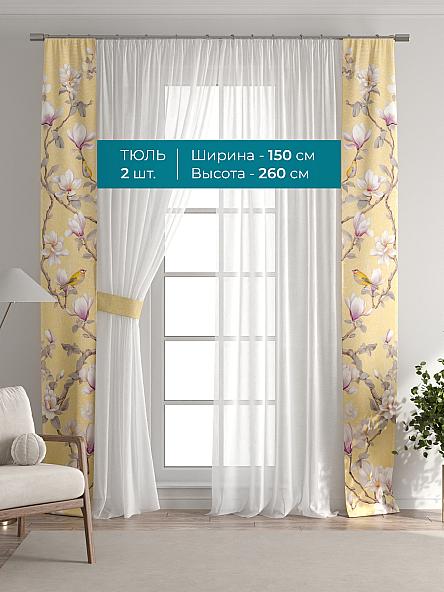 Тюль с декоративными подхватами Лабрист - 383 - фото 3