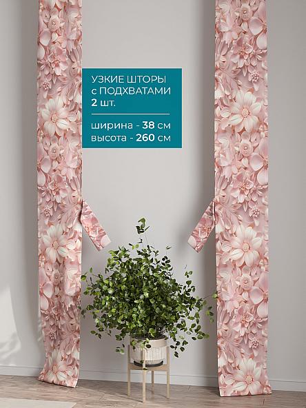 Тюль с декоративными подхватами Лабрист - 387 - фото 2