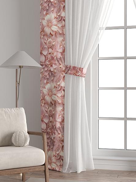 Тюль с декоративными подхватами Лабрист - 387 - фото 6